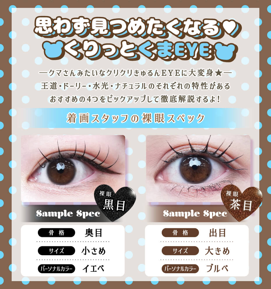スタッフ裸眼スペック