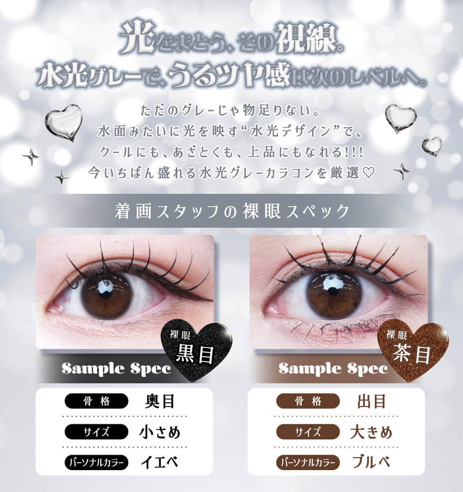 スタッフ裸眼スペック