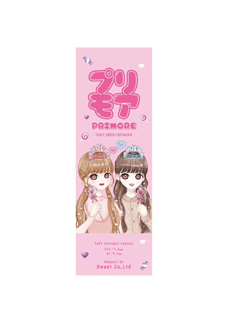 プリモア プリリングピンク 15.0mm | カラコンメーカー Sweet