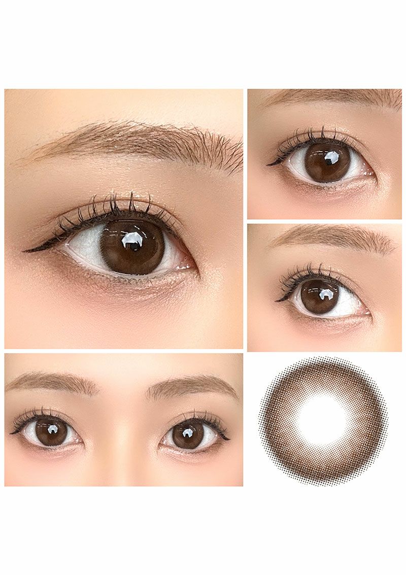 ウルルモ ピンクリングブラウン 14.5mm | カラコンメーカー Sweet
