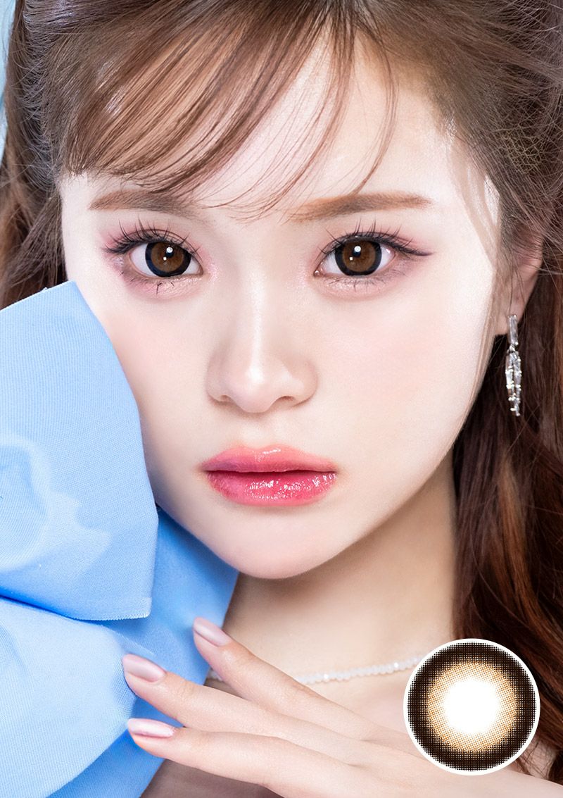 アイドル りぼん ベイビーモテコンマンスリー ベイビーりぼんアイドル 15.0mm | カラコンメーカー Sweet