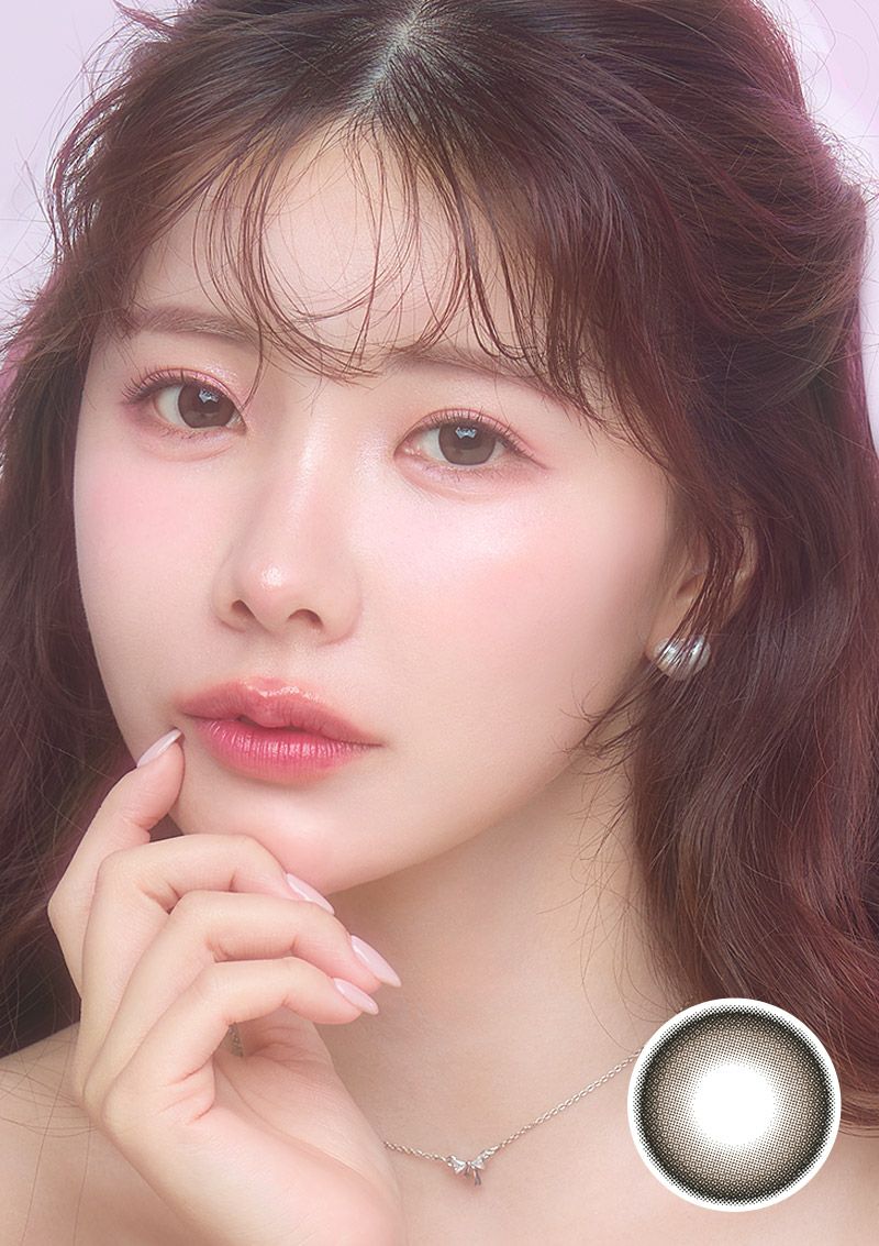 ヴェルヴェティア ブーケブラウン 14.5mm | カラコンメーカー Sweet